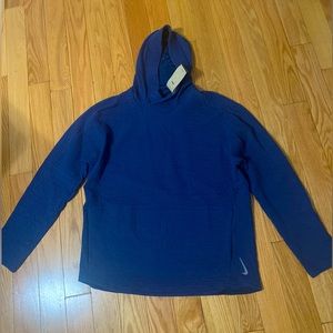 Nike Yoga hoodie training CZ2219-410 Size Large Bkue